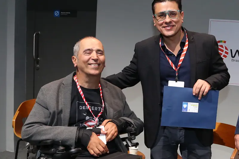 Cid Torquato e Gil Giardeli Cerimônia de Premiação WSA Brasil