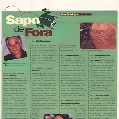 Sapo de Fora – Revista da Criação